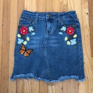 Hudson denim skirt